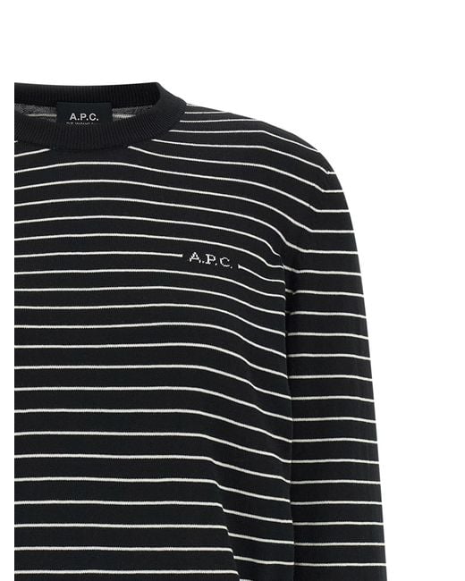 A.P.C. Black 'Sima' Sweater