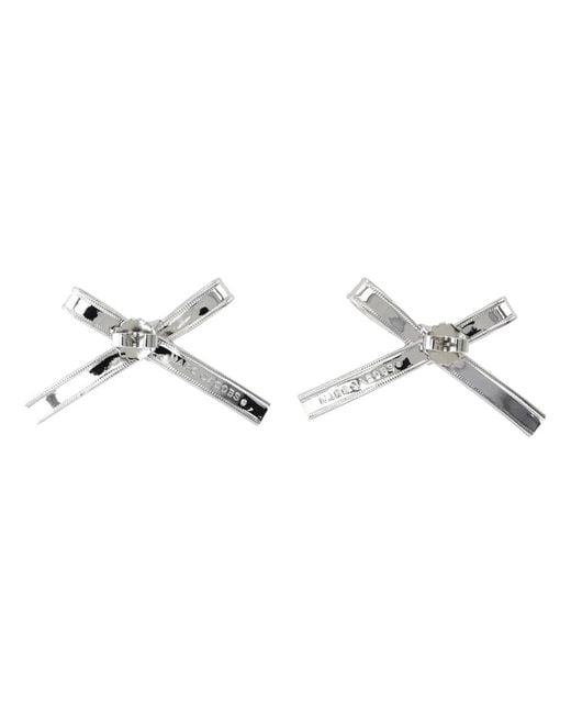 Marc Jacobs Metallic Orecchini "The Lingerie Bow"