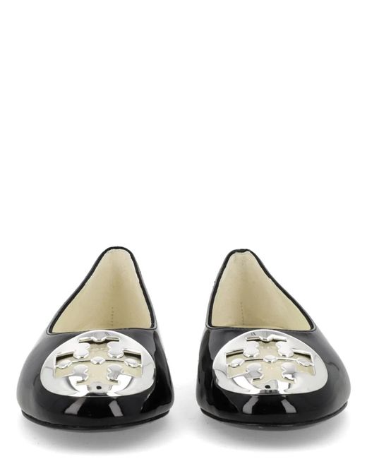 Tory Burch Black Leather Flat