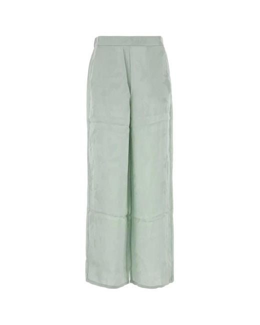Calvin Klein Green Viscose Jacquard Elastic Back Pa
