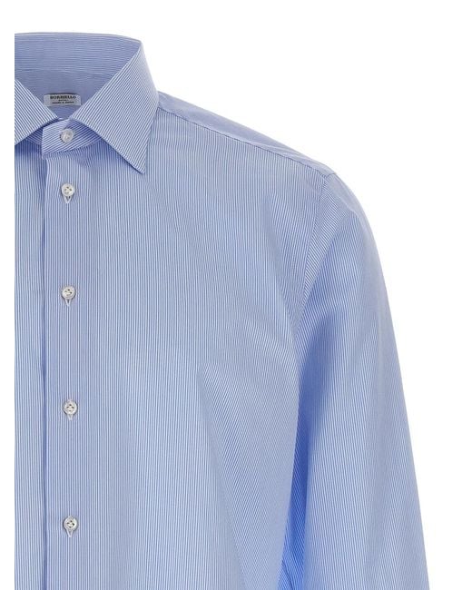 Borriello Blue 'Spaccanapoli' Shirt for men