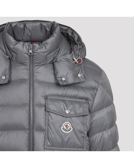 Moncler Gray Polyamide Verith Jacket for men