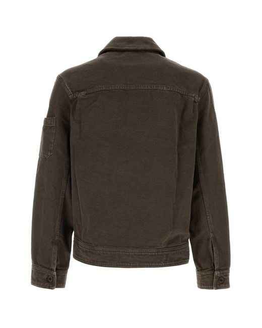 A.P.C. Green Blouson Alexis for men