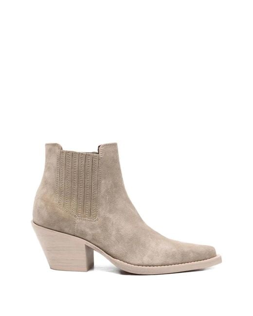 Paris Texas Gray "Dallas" Ankle Boot T. 060