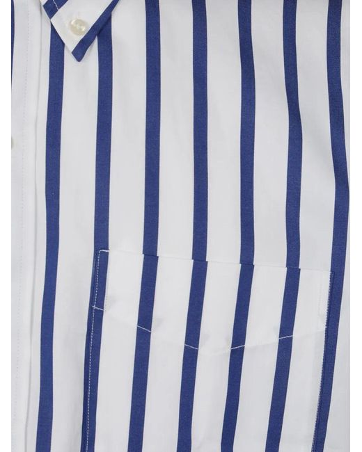 Polo Ralph Lauren Blue Sport Shirt Long Sleeve for men