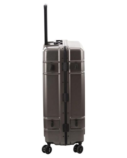 Eastpak Black Hard-Shell Polycarbonate Suitcase With Multidirectional Wheels