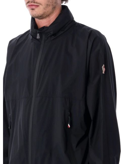 Moncler Blue Technical Zip Jacket for men