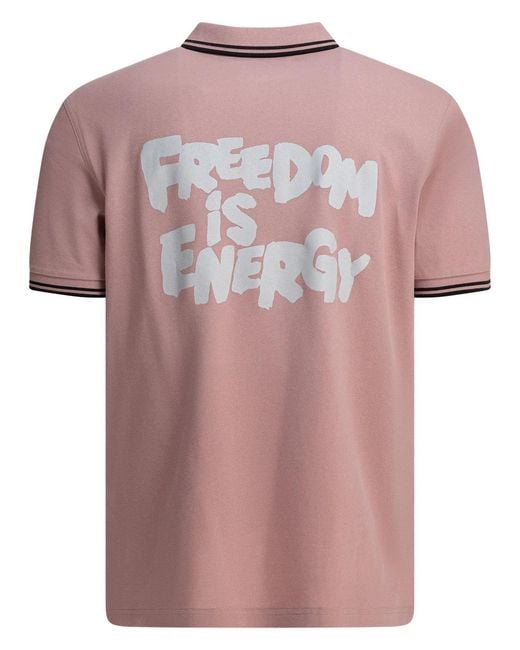 Comme des Garçons Pink Shirt Cotton T-Shirt for men