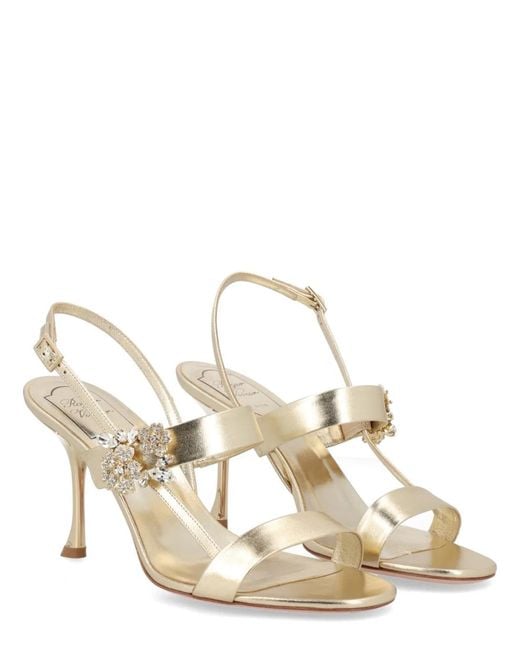 Roger Vivier Metallic Sandalo "Efflorescence"
