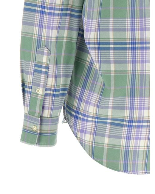 Polo Ralph Lauren Blue Sport Shirt for men