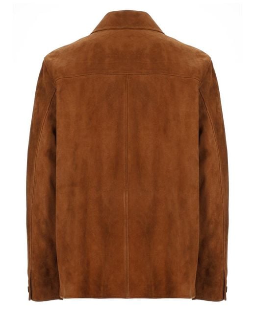 Saint Laurent Brown Overshirt for men