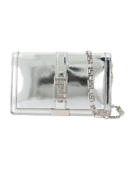Versace Metallic Wallet On Chain