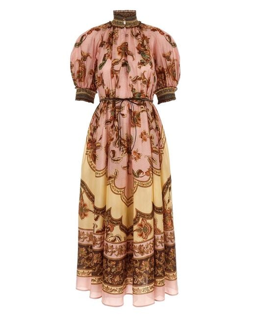 Zimmermann Multicolor 'Aster' Dress