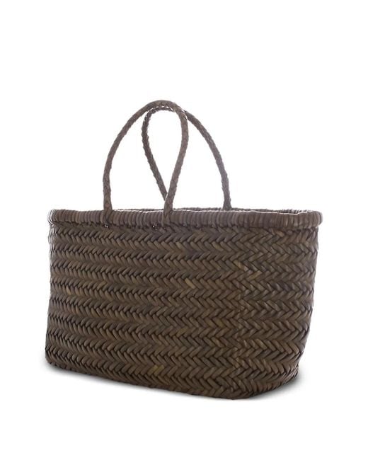 Dragon Diffusion Brown Buffalo Leather Handbag