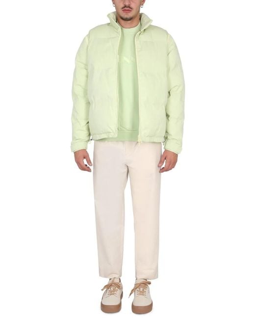 Sunnei Green Jacket With Zip for men