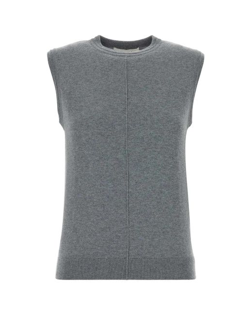 Lisa Yang Gray Agna Top