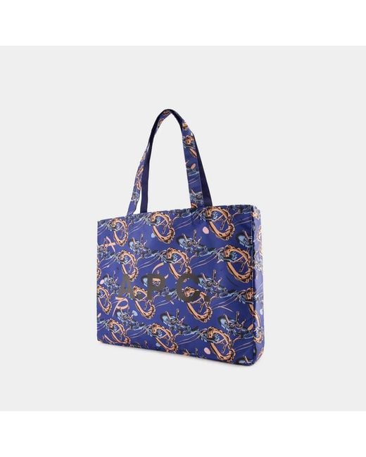 A.P.C. Purple Diane Reversible Shopper Bag for men