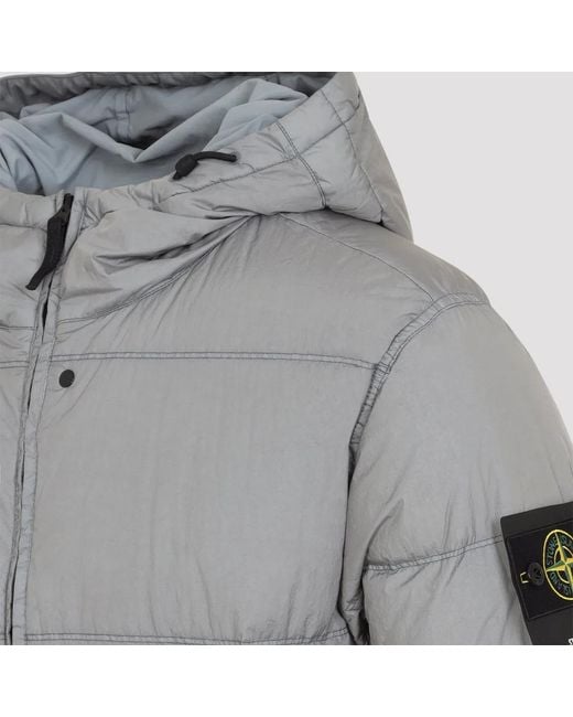 Stone Island Gray 4100037 Crinkle Reps Ny for men