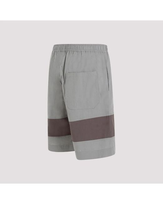 Craig Green Gray Barrel Shorts for men