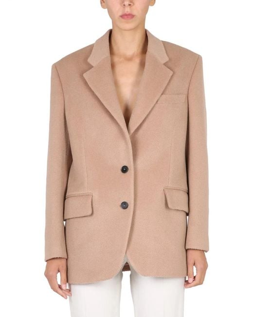 Stella McCartney Natural Singlebreasted Jacket