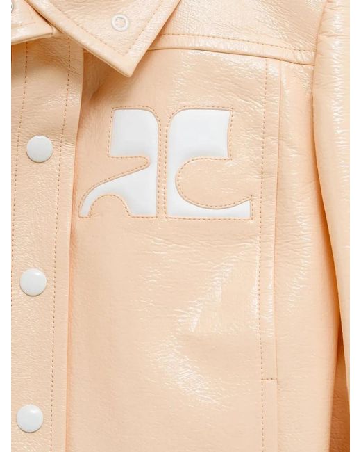 Courreges White Courregès Reedition Highneck Vinyl Jacket