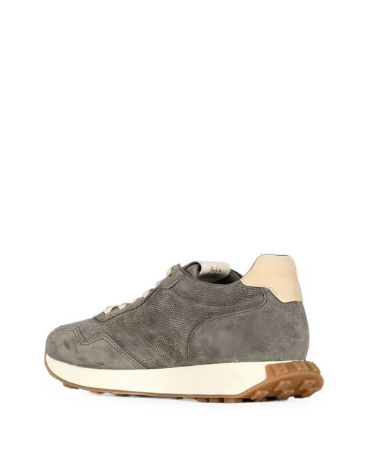 Hogan Gray H601 Allacciato H Patch Sneakers for men
