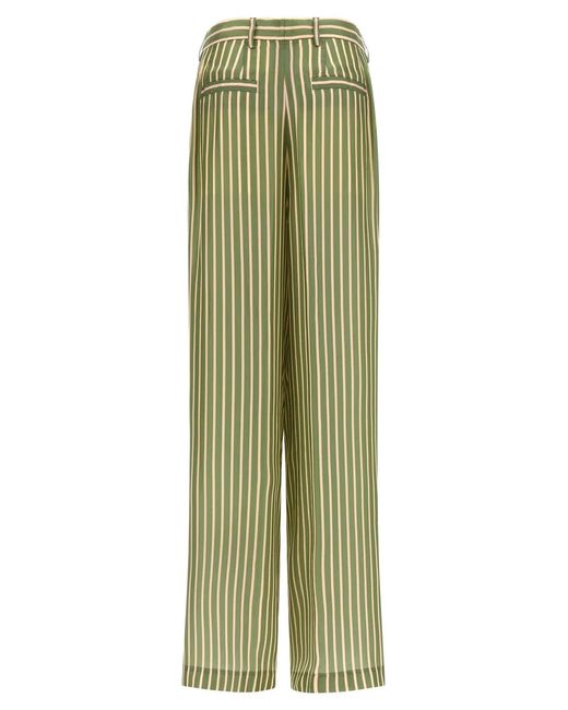 Dries Van Noten Green 'Penn' Pants