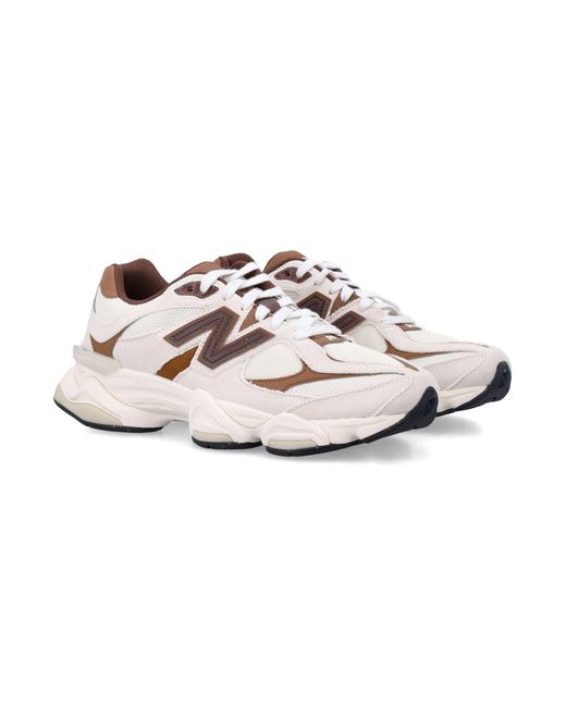 New Balance White 9060 And Sneakers