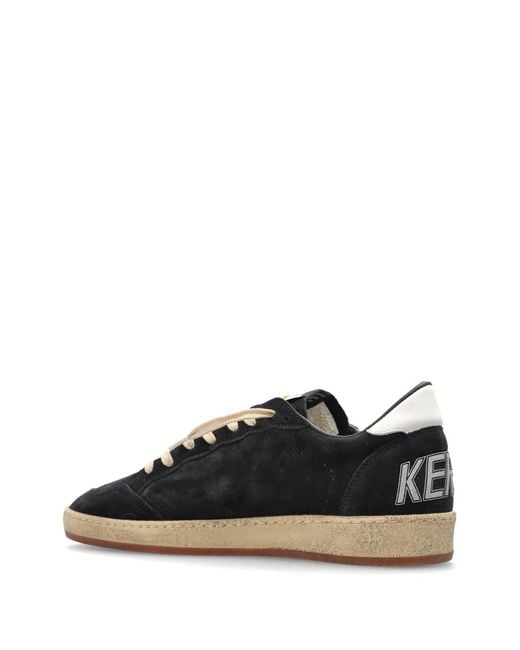 Golden Goose Deluxe Brand Black Ball Star Suede Sneakers for men