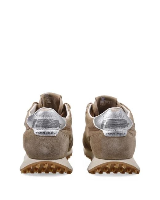 Golden Goose Deluxe Brand Brown Marathon Tobacco Suede Sneakers