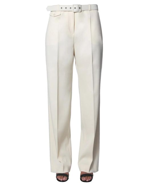 Givenchy White Pants With Belt