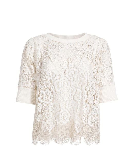 D.exterior White D Exterior Linen Polyester Shirt