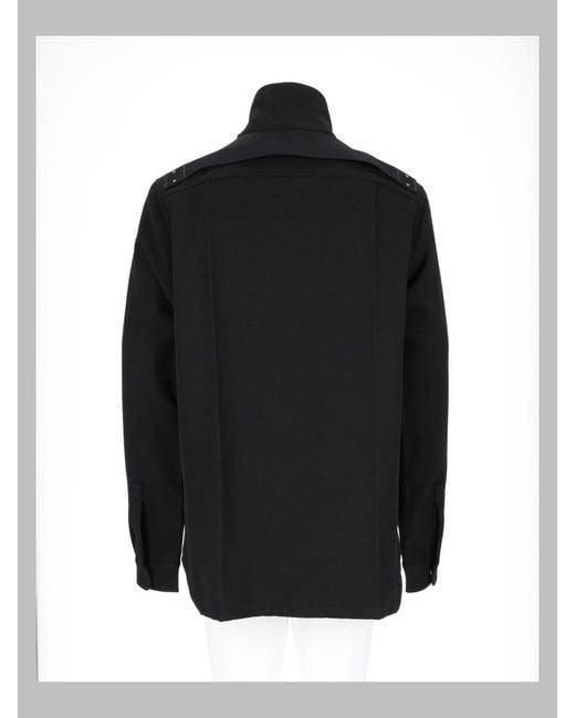 Rick Owens Black Sport Jacket for men
