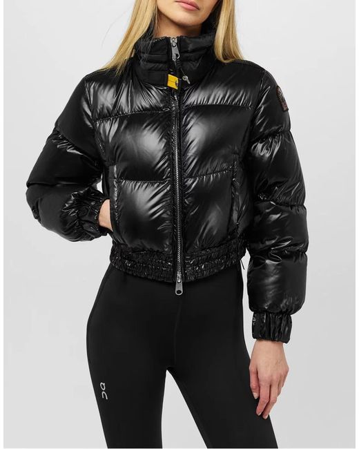 Parajumpers Black Sento Down Bomber Jacket