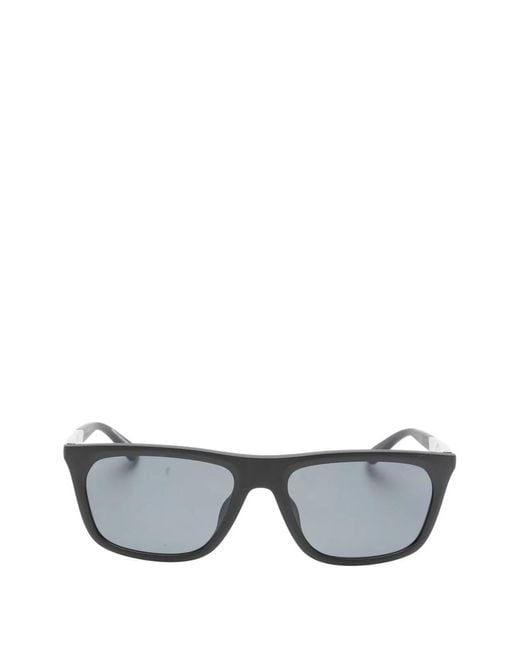 Emporio Armani Gray Acetate Sunglasses for men