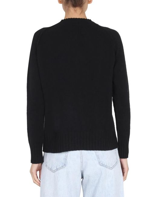 Stefano Mortari Black Wool Jersey