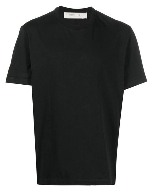 Golden Goose Deluxe Brand Black Golden Regular T-Shirt for men
