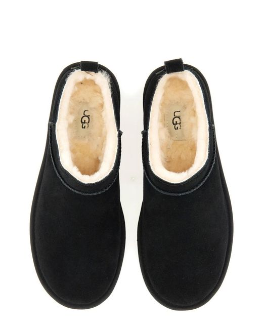 Ugg Black Stivale Classic Micro