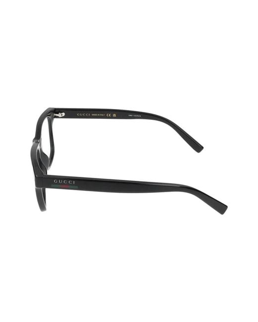 Gucci Black Eyeglasses Gg2108O 001 Transpare/17/145 for men