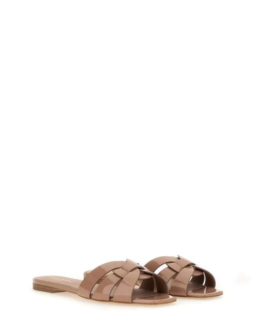 Saint Laurent Natural Sandal "Nu Pieds Tribute 05"