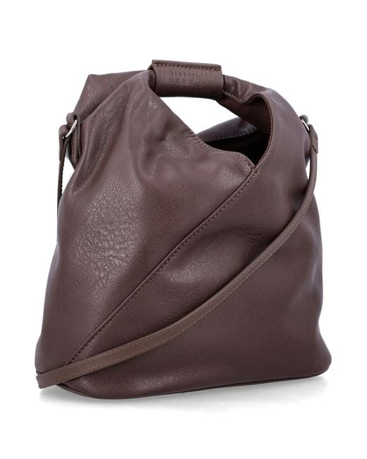 MM6 by Maison Margiela Brown Borsa A Tracolla Giapponese