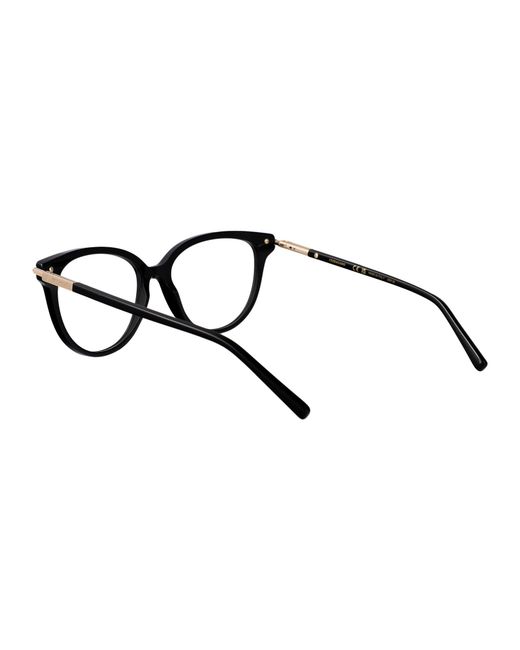 Ferragamo Black Acetate Glasses