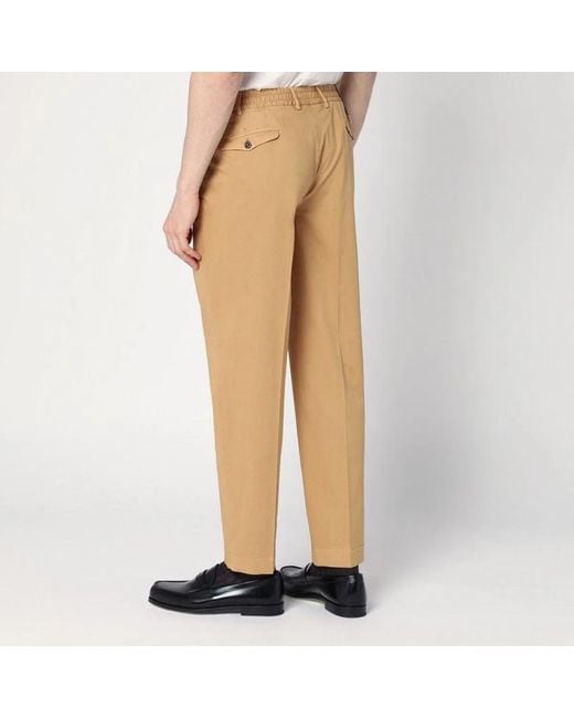 Santaniello Natural Cotton Trousers for men