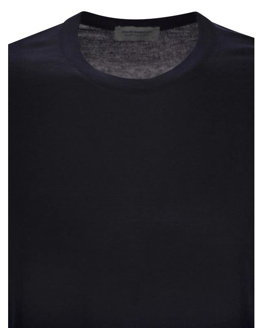 John Smedley Black Kempton for men