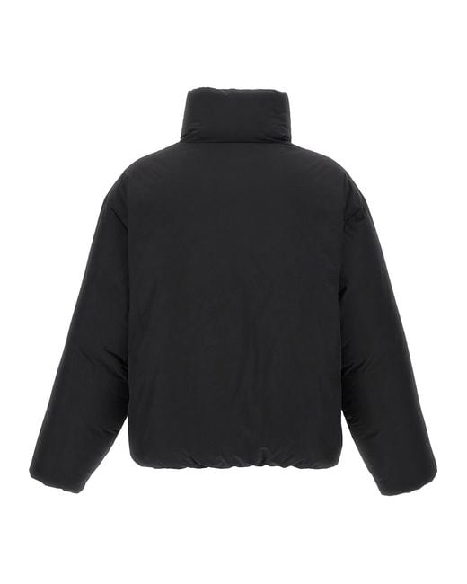 DSquared² Black 'Ball Nylon Puffer' Down Jacket for men