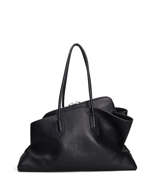 The Attico Black Top Handle La Passeggiata Medium