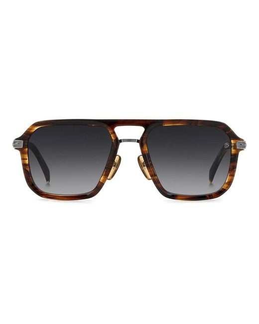David Beckham Black Db 7136/S 6C5(9O) for men