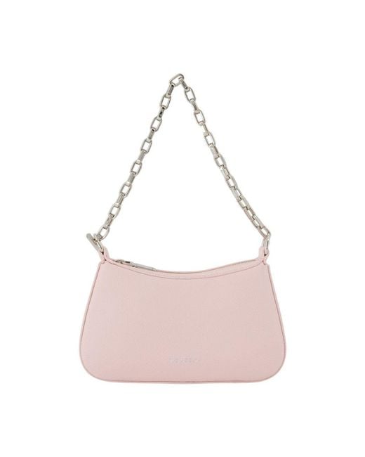 Alexander McQueen Pink T Bar Mini Handbag
