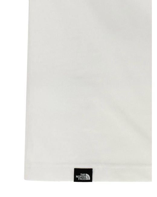 The North Face White 'Easy Tee' T-Shirt for men