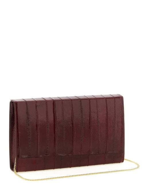 Giuseppe Zanotti Purple 'Tuxedo' Clutch